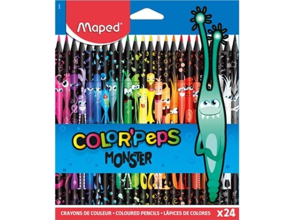 Maped 862624, Monivärinen, 24 kpl
