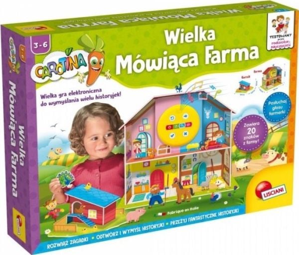 Lisciani Suuri puhuva maatila Carotina 68340 LISCIANI