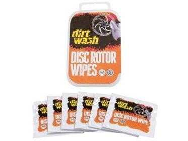 Weldtite rengjøringskluter til skive weldtite dirtwash disc rotor wipes 6 stk. (WLD-4022)