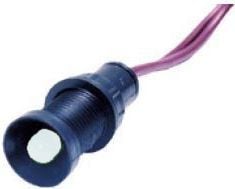 LED signallampe 5mm hvit Klp5W/24V 84405006