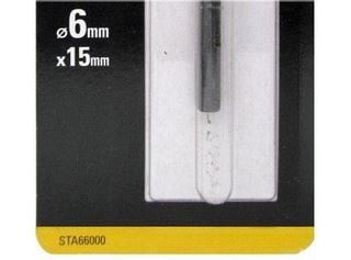 Stanley fressebolt 6x15mm rett - STA66000