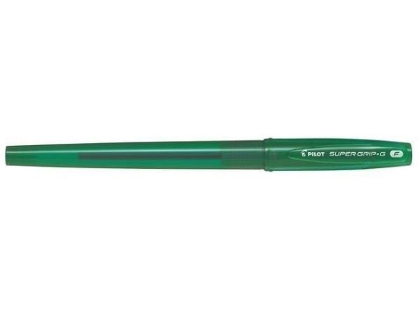 Pilot Super Grip G Cap, Påfyllnadsbar, Grön