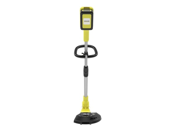 Kärcher LTR 18-30, Työnnettävä ruohonleikkuri, 30 cm, Nailonsiima, D-lenkkinen kahva, Nailon, Musta, Hopea, Keltainen