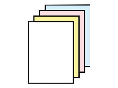 Xerox Premium Digital Carbonless - Hvit, blå, gul, rosa - A4 (210 x 297 mm) - 80 g/m² - 500 ark firelags direkte-kollasjonert papir (en pakke 5)