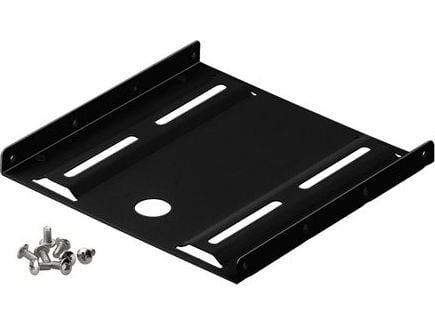 Goobay 93990, Universal, HDD-monteringsbrakett, Svart, 2,5", CE, 100 mm