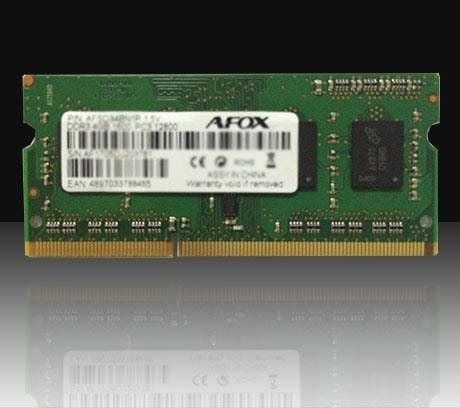 AFOX SO-DIMM DDR3 8GB muistimoduuli 1333 MHz