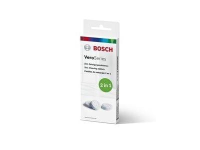 Bosch TCZ8001A, Puhdistustabletti, Valkoinen, 10 kpl