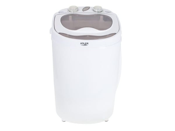 Adler AD 8055, Toplader, 3 kg, Krem, Hvit