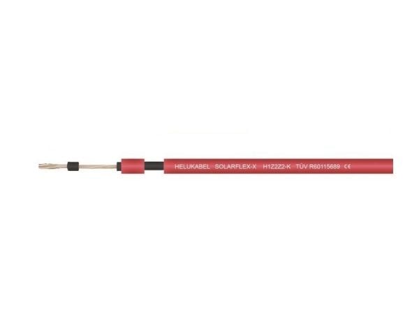 HELUKABEL 713569, Lågspänningskabel, Röd, Cooper, IEC 60228 cl.5, 1500 V, 100 m