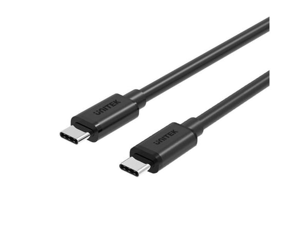 Unitek - USB-kabel - USB-C (hann) til USB-C (hann) - USB 3.1 Gen 1 - 1 m