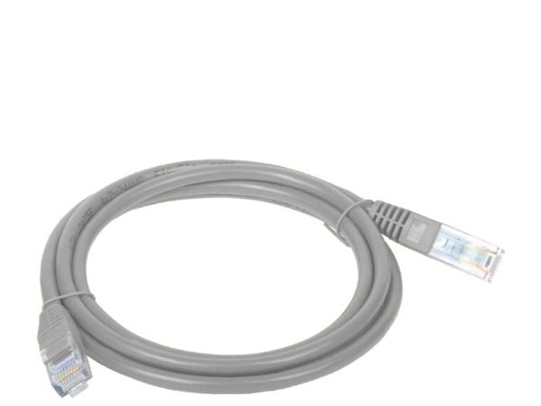 ALANTEC - Koblingskabel - RJ-45 (hann) til RJ-45 (hann) - 50 cm - UTP - CAT 5e - flertrådet - grå