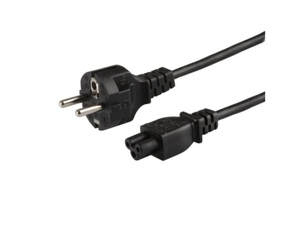 SAVIO CL-81 - Strømkabel - CEE 7/7 (han) til IEC 60320 C5 - 1.8 m