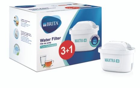 Brita Maxtra+ Pure Performance 4x manuaalinen vedensuodatin Valkoinen