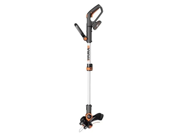 WORX WG163E.2, 2 yhdessä raivaussaha ja siimatrimmeri, 30 cm, Nailonsiima, Musta, Oranssi, Akku, 20 V