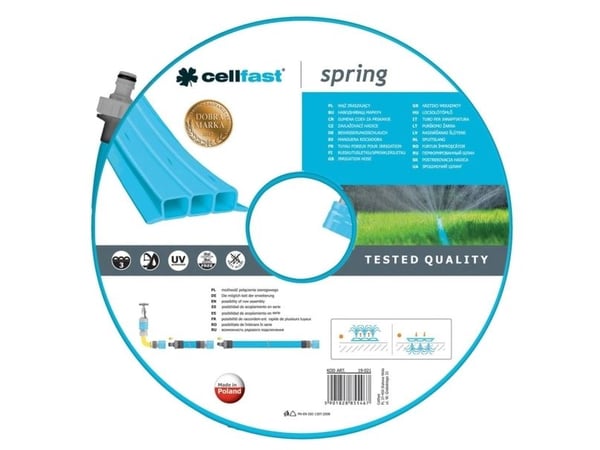 Cellfast Spring sprinklerslange 1/2" 7,5m (19-021)