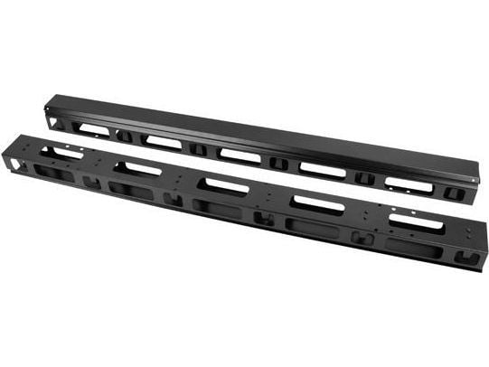 Lanberg - Rackkabelstyringspanel - svart - 27U - 19" (en pakke 2)
