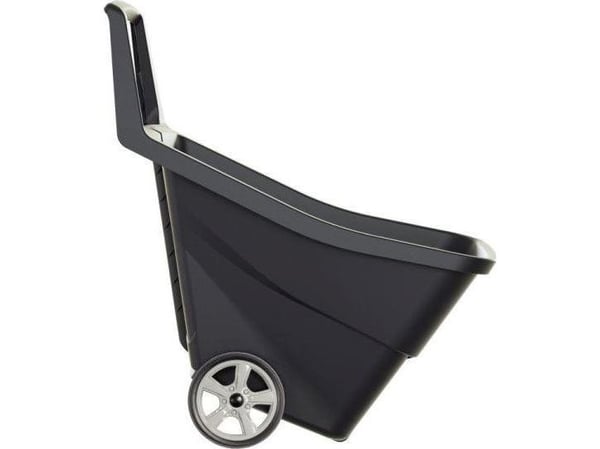 Prosperplast Load&go III, Manual wheelbarrow, 2 hjul, Solide hjul, Plast, Sort, 95 l