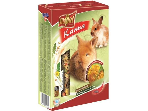 Vitapol zvp-1202, 1 kg, Jänis, A-vitamiini, B-vitamiini, C-vitamiini, D-vitamiini