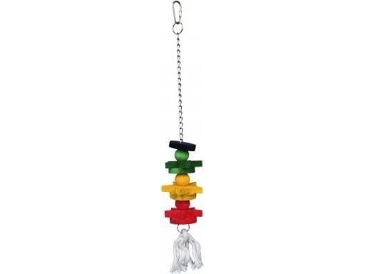 Trixie TOY FOR PAPUGA WOOD/SIZAL LELUJA