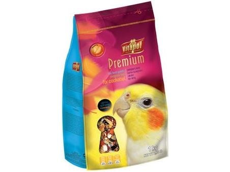 Vitapol ZVP-0222, Frø, 1 kg, Nymfeparakit, Parakit, Papegøje, A-vitamiini, C-vitamiini, D3-vitamiini, E-vitamiini, Kalsium, Fosfori, 1 kg