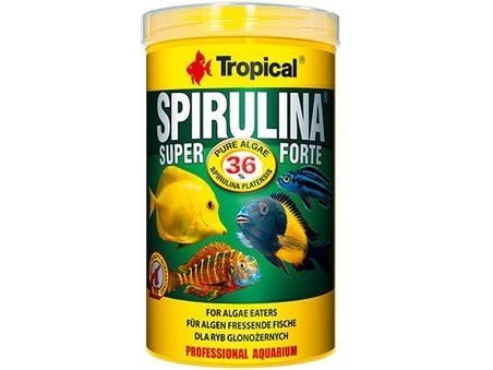 Tropical Super Spirulina Forte plantefôr til fisk 12g