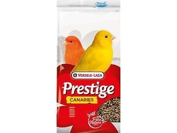 Versele-Laga Prestige Canaries 1kg, Frön, 1 kg, Parrot, Vitamin A, Canary seed 53%, shelled oats 14%, rapeseed 13%, turnip rape 13%, linseed 5%, ni...
