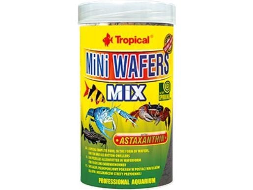 Tropical mini wafers mix burk 100 ml/55 g
