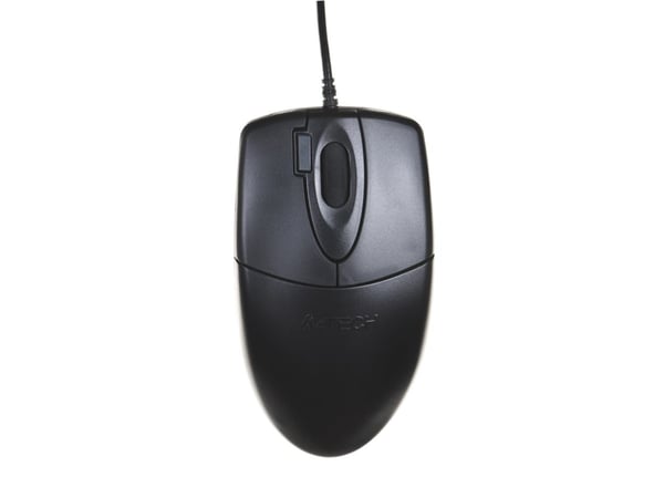 A4TECH EVO Opto Ecco 612D - Mus - optisk - 4 knapper - kablet - USB - svart