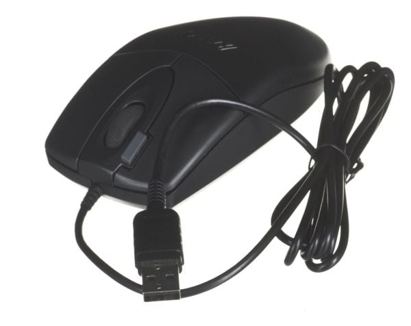 A4TECH EVO Opto Ecco 612D - Mus - optisk - 4 knapper - kablet - USB - svart