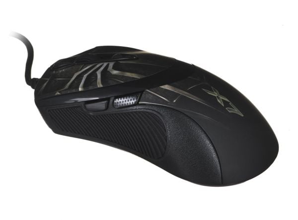 A4Tech EVO XGame Laser Oscar X747 Brown Fire - Mus - laser - 7 knappar - kabelansluten - USB