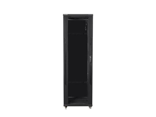 Lanberg skap 19" STÅENDE RACKSKAP 42U 800X800 SORT LANBERG (FLAT PAKKE) (FF01-8842-12B)