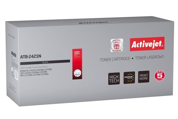 Activejet ATB-2421N, 3000 sivua, Musta, 1 kpl