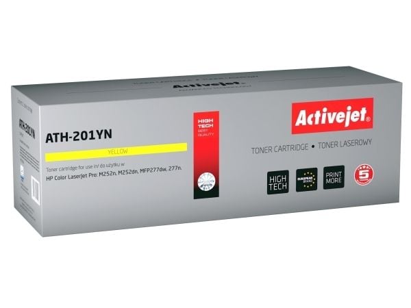 Activejet ATH-201YN, 1400 sivua, Keltainen, 1 kpl