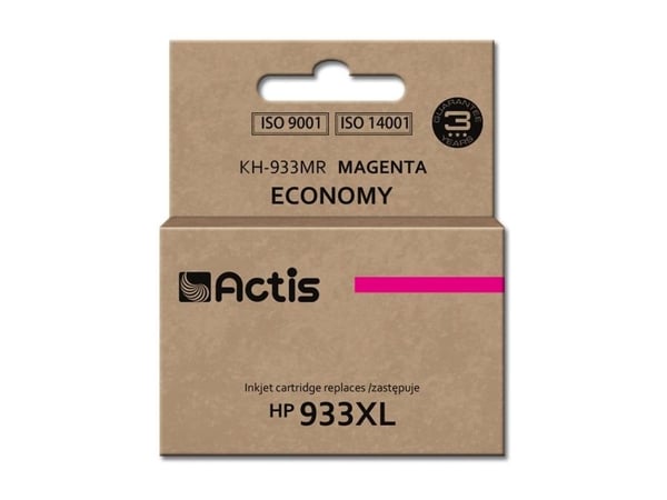 Actis KH-933MR muste (korvaava HP 933XL CN055AE; Standard; 13 ml; punainen)