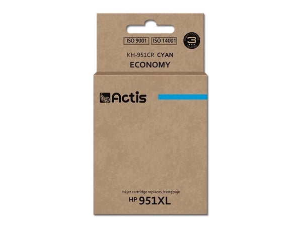 Actis KH-951CR muste (korvaava HP 951XL CN046AE; Standard; 25 ml; sininen)