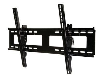 Peerless PARAMOUNT Universal Tilt Wall Mount PT650 - Monteringssett (veggplate, tippebrakett) - for flatpanel - kaldvalset stål - glanssvart - skje...