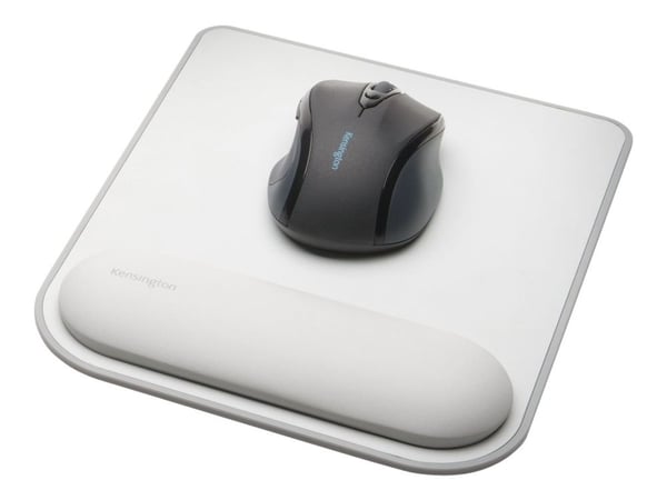 ErgoSoft harmaa hiirimatto rannetuella