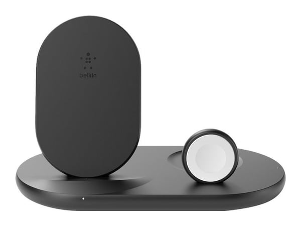 Belkin Boost Charge, Sisätila, USB, Langaton lataaminen, Musta