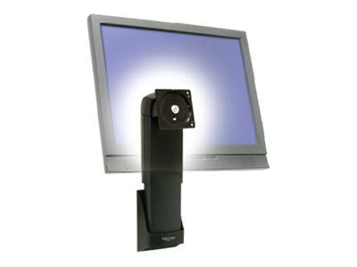 Ergotron Neo-Flex - Monteringssett (veggmontering) - for flatpanel - svart - skjermstørrelse: inntil 27"