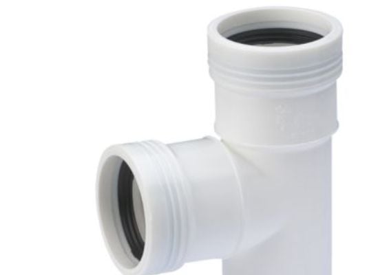 Wavin PP grenrør 88,5 grader Ø 32-32 mm hvid Wavin PP grenrør 88,5 grader Ø 32-32 mm hvid