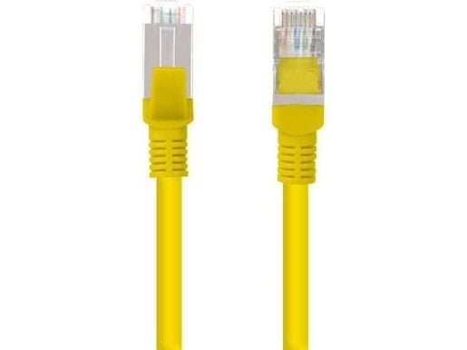 Lanberg - Patch-kabel - RJ-45 (hane) till RJ-45 (hane) - 30 m - 5.7 mm - S/FTP - CAT 6 - formpressad, hakfri, tvinnad - orange, RAL 1028