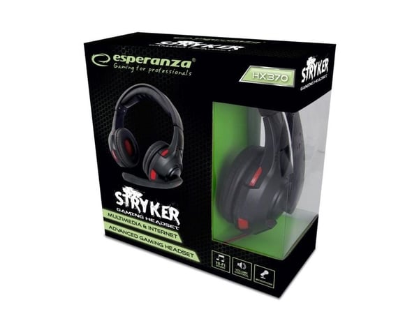 SYMAGFjernlager: Esperanza gaming-hodetelefoner med mikrofon Stryker