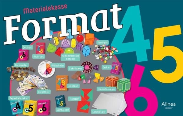 Format 4-6, materialbox | Janus Madsen;Lone Anesen;Nina Winther Arnt | Språk: Danska