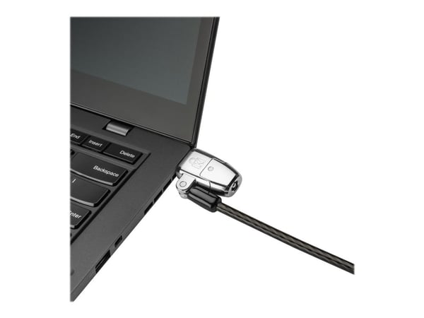 Kensington ClickSafe 2.0 Universal Keyed Laptop Lock - Lås för säkerhetskabel - 1.8 m