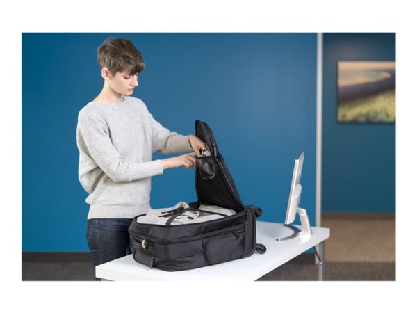 Kensington Contour 2.0 Pro Overnight Laptop Spinner - Notebookbæreveske - 17"