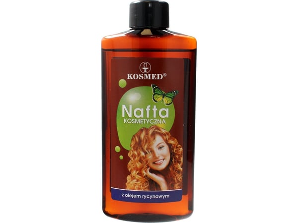 Kosmed Nafta kosmetisk olje med ricinusolje 150 ml