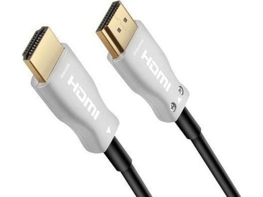 PremiumCord optisk fiber High Speed-kabel med Ether. 4K@60Hz 15 m, M/M, guldpläterade kontakter