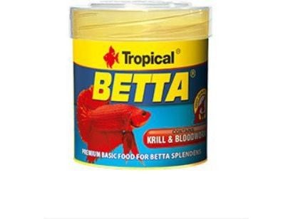 Trooppinen Betta-ruoka taistelijoille 50ml Trooppinen Betta-ruoka taistelijoille 50ml