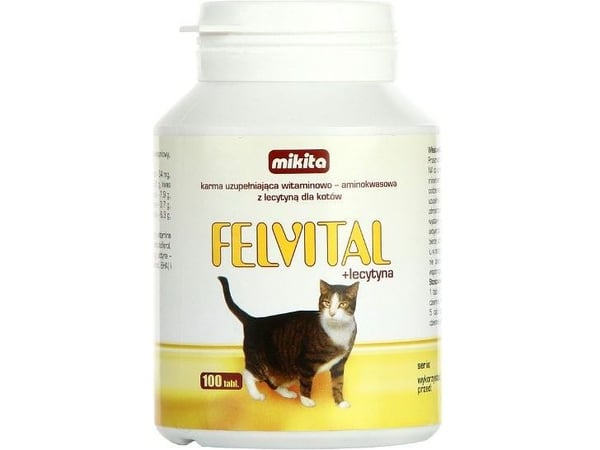 MIKITA FELVITAL + PLUS LECITIN 100 stk MIKITA FELVITAL + PLUS LECITIN 100 stk