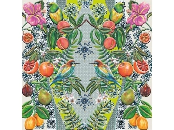 Karnet kvadrat med konvolutt Medley Med Medley